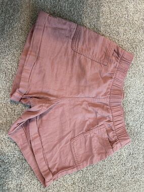 Cat & Jack Dusty Rose Elastic Waist Shorts